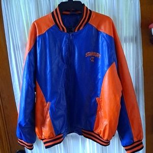 Starbury Faux Leather Jacket XL by Stephon Marbury